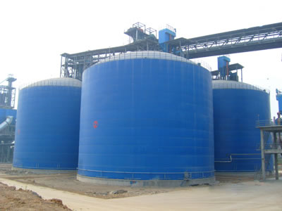 兴业水泥钢板库改造