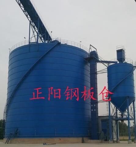 兴业大型矿粉钢板库