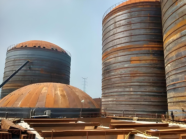 兴业焦粉钢板仓